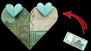 ₹50 के नोट के ऊपर छोटा-छोटा दिल बनाना सीखे | Paisa ke upar छोटा-छोटा Dil banana sikhe