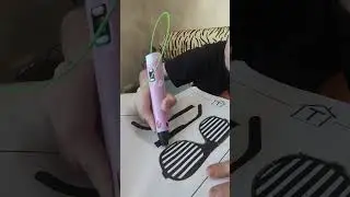 Делаем очки из 3D ручки
