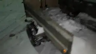 Трап для снегохода буран на легковой прицеп Батыр