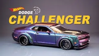 Hot Wheels Custom Dodge Challenger Chameleon Paint