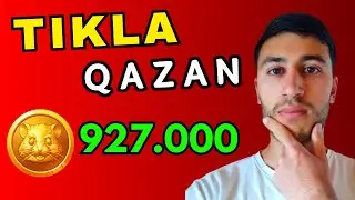 Hamster Kombat İlə QAZAN 🐹 Yatırımsız Airdrop Pul Qazanma Taktikası