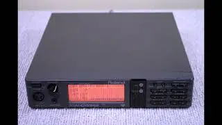 Roland SC-55 - All capital tones demo