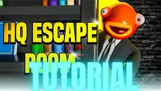 HQ Escape Room All Levels Fortnite Tutorial