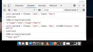 1. How to convert a Javascript object to a string.