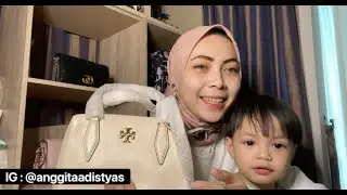 UNBOXING & REVIEW TB KIRA PEBBLED SATCHEL