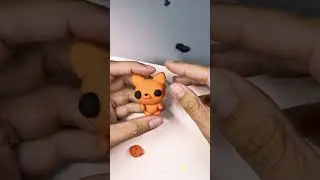 Cute Clay Strawberry Tiger #shorts