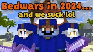 Just Some Casual Bedwars in 2024