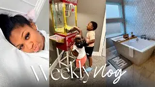 WEEKLY VLOG| LIFE AS A FULL TIME MOM, HOME DECOR, I GOT SICK & MORE