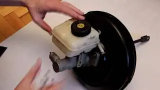 How to disassemble Vacuum Brake Servo / Brake Booster Opel Astra