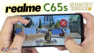 Realme C65s Call of Duty Mobile Gaming Review CODM | FPS & Battery Drain test