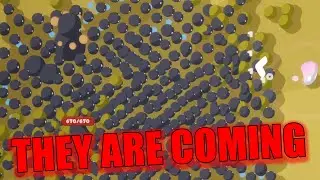 The Swarm Is Surrounding ME Crazy Fun Roguelike Game | Goobies