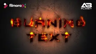 Burning Text Intro in Filmora | Burning Effect in Filmora | Burning Text Effect Filmora