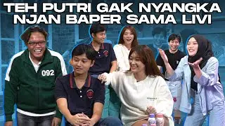 ENJAN WAS NERVOUS TO MEET LIVI TEH PUTRI, HE LAUGHED WHEN SEEING ENJAN'S BEHAVIOR⁉️