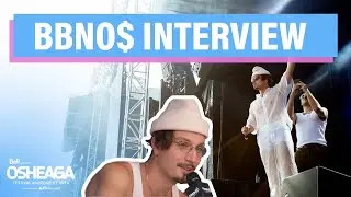 OSHEAGA 🎤 Interviews | bbno$ on his pre-show routine, advice to his younger self and more!