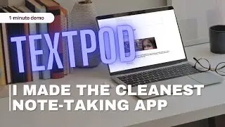 Textpod: "One Big Text File" + some magic note-taking app
