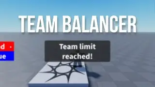 How To Make a Team Cap Limit | Roblox Studio