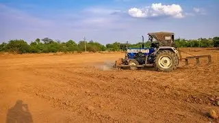 Swaraj 744 with front dozer | swaraj tractor | tractor dozer videos | tractor videos