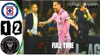 Messi first goal & celebration intermiami/free kick /MLS /Soccer cuts