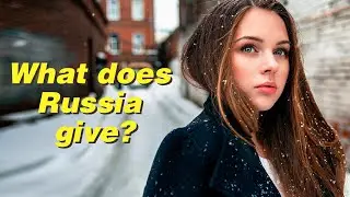 What does Russia give to the world besides oil and gas?