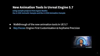 New Animation Tools in Unreal Engine 5.7 using Samples by Agora Studio | Full Tutorial