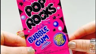 POP ROCKS Bubble Gum Flavor Candy!