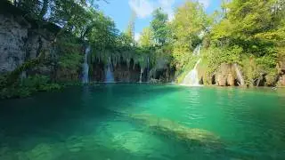 Plitvice Lakes National Park, Croatia | Walk in 4K | Lower & Upper Lakes, Veiki Slap, Boat Crossing