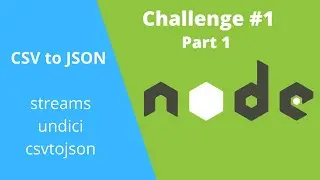 Node.js - converter CSV para JSON sob demanda - P1