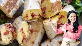 Bacon Egg And Cheese Burrito (My Secret to Success As a Mom)
