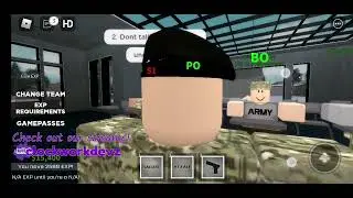 Fort Tedder Roleplay Roblox|Enlisted Obby|Part 3|Hosting an AR
