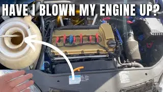 I THINK MY ENGINES BLOWN! Could it be a cracked head or head gasket? MK5 Golf R32 VR6 Turbo