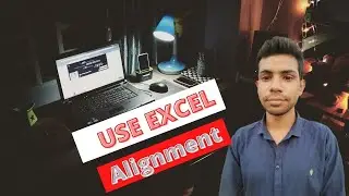 How to Use alignment at Microsoft Excel ! @chandoo_
