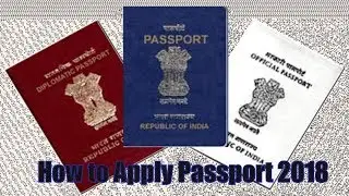 how to apply for new  passport 2018