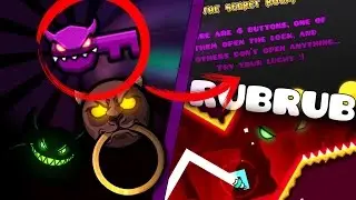 Le doy la llave morada al monstruo y hablo con RubRub! (Geometry Dash 2.1) [Fan-Made 4]