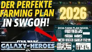 The Complete Free-to-Play Farming Guide in SWGOH 2026! SWGOH German