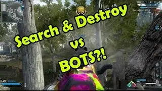 SnD VS BOTS!!! WTF!! COD Online Gameplay!