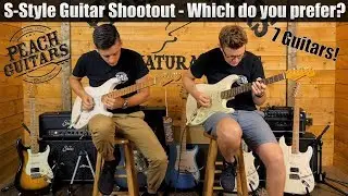 High End S-Style Guitar Shootout - Which do you prefer?