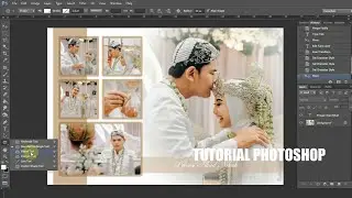 Cara Edit Foto Kolase di photoshop