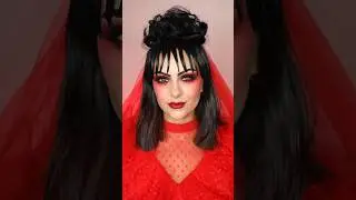 Beetlejuice... YESSSS #LydiaDeetz #halloweenmakeup
