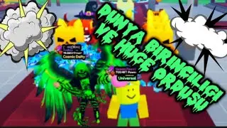 🔥DUNYA BİRİNCİLİĞİ VE HUGE ORDUSU😱 | ROBLOX FIGHTING LEGENDS