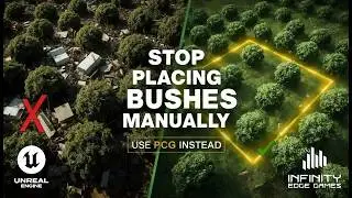 #49 Stealth | PCG Bush Area | RPG Framework in Unreal Engine 5