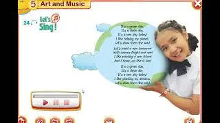 Ағылшын тілі 3 сынып SING A SONG Smiles 3 Unit 5 Art and Music Ex 24 p 73