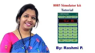 8085 simulator tutorial in Hindi | 8085 Microprocessor simulator Kit | 8085 simulator in Android