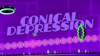 Conical Depression by KrmaL (Extreme Demon) | Geometry Dash
