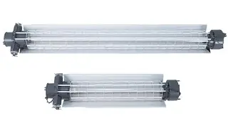 Замена ламп во взрывозащищенном светильнике CEAG eLLK-92036/36 (36W)#топ #электрика #светильник