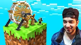 I Build a BIG AMUSEMENT PARK IN ONE BLOCK #5