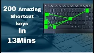Top 200 Computer Keyboard Shortcut Keys | Computer Shortcut Keys | Top Keys | Best Keys | Tech Istal