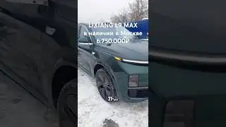 LIXIANG L9max зеленый на рыжем, электропороги, диски R21, зимняя резина 📞+7 977 757 3966 