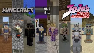 Minecraft, but it's Jojo's Bizarre Adventure
