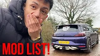 VOLKSWAGEN SCIROCCO COMPLETE MOD LIST!