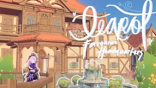 favonius headquarters - genshin impact serenitea pot 🫖 tour | a monstadt getaway 🍃